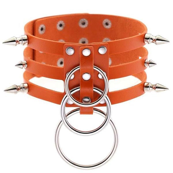 Nightfall Leather Choker