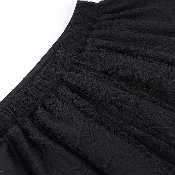 Web of Darkness Mini Skirt