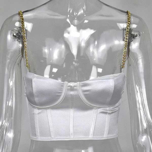 Modern Fantasy Goth Crop Top