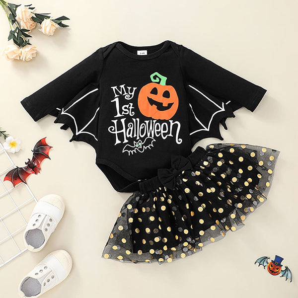 Pumpkin's First Halloween Outfit