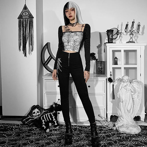 Night Crawler Pencil Pants