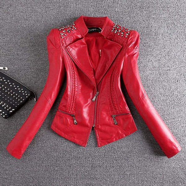 Jaded Memories Faux Leather Jacket