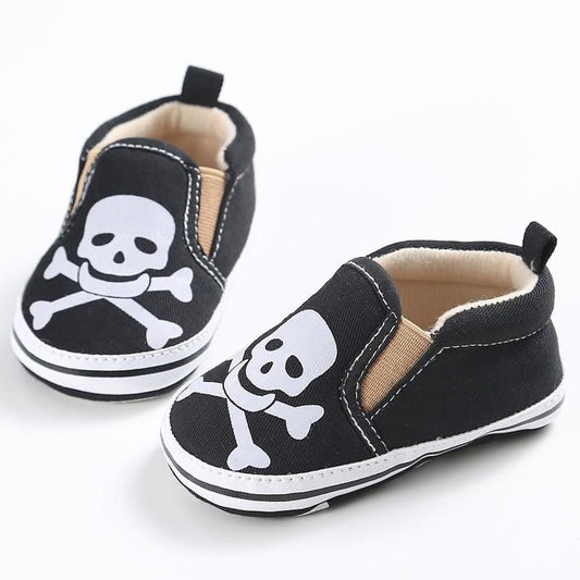 Pirate's Skull Baby Shoes