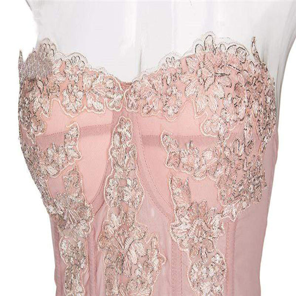 Sexy Floral Lingerie Corset