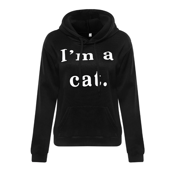 Dark Heart Cat Hoodie