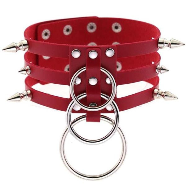 Nightfall Leather Choker