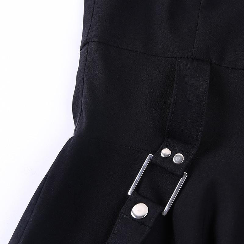 Hauntress Mesh Black Dress