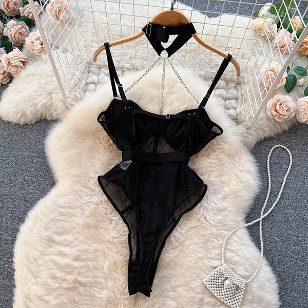 Chain To You Mesh Bodysuit