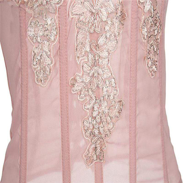 Sexy Floral Lingerie Corset