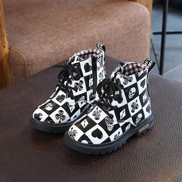 Little Soul Kids Leather Boots