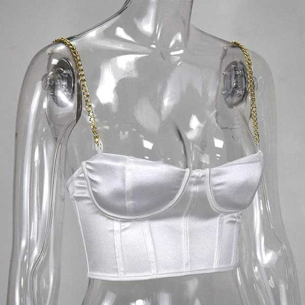 Modern Fantasy Goth Crop Top