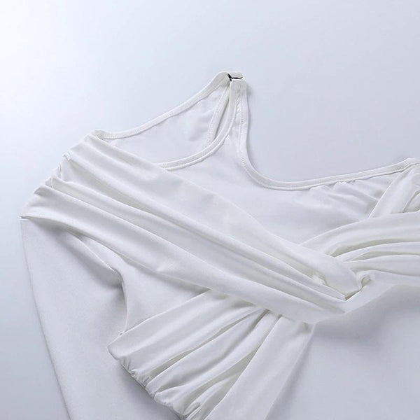 Twist Of Fate One Shoulder Bodysuit