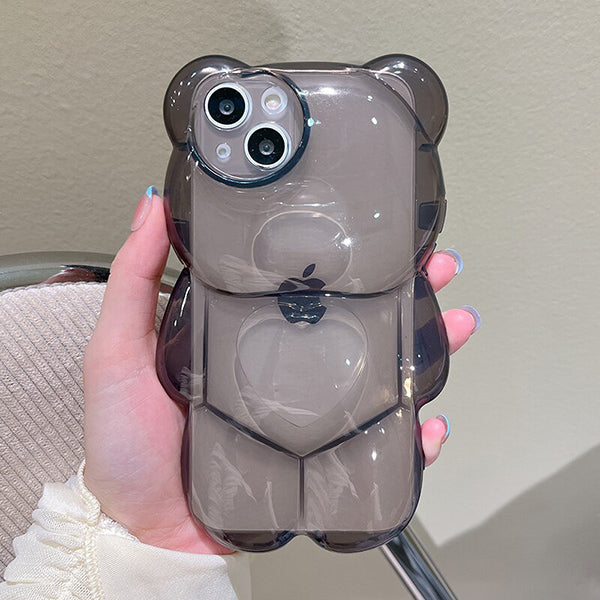 Teddy Transparent Phone Case