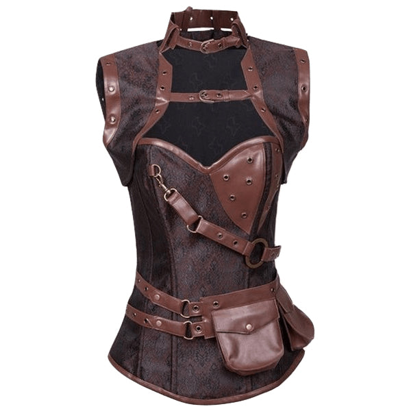 Gothic/SP Tribulations Steel Boned Corset