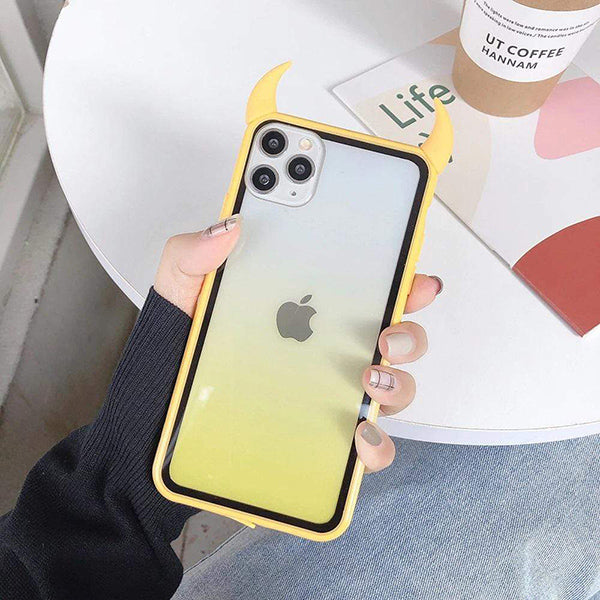 Cute Devil Horn Phone Case