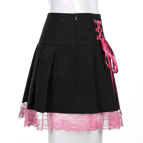 Sweet Gothic Academia Skirt