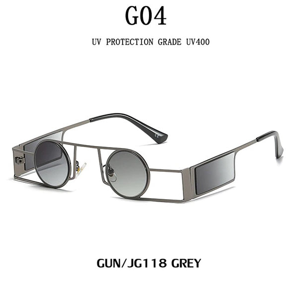 Skylar Round Punk Sunglasses