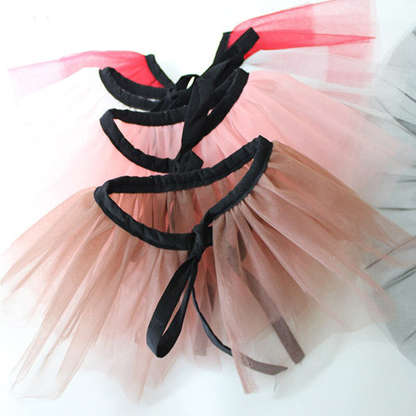 Tori Ruffle Mesh Collar