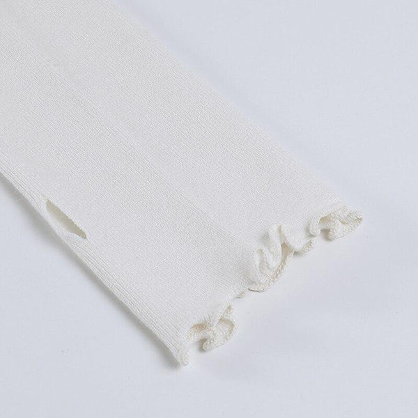 Fleurdelice Turtleneck Crop Top