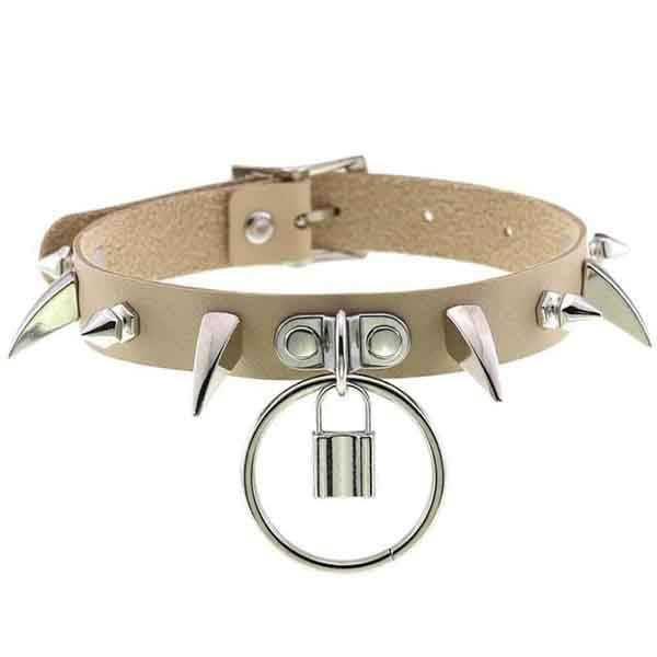 Locked Up Choker Necklace