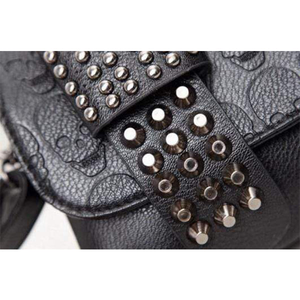 Punk Metal Skull Bag
