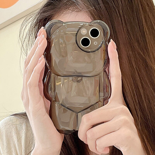 Teddy Transparent Phone Case