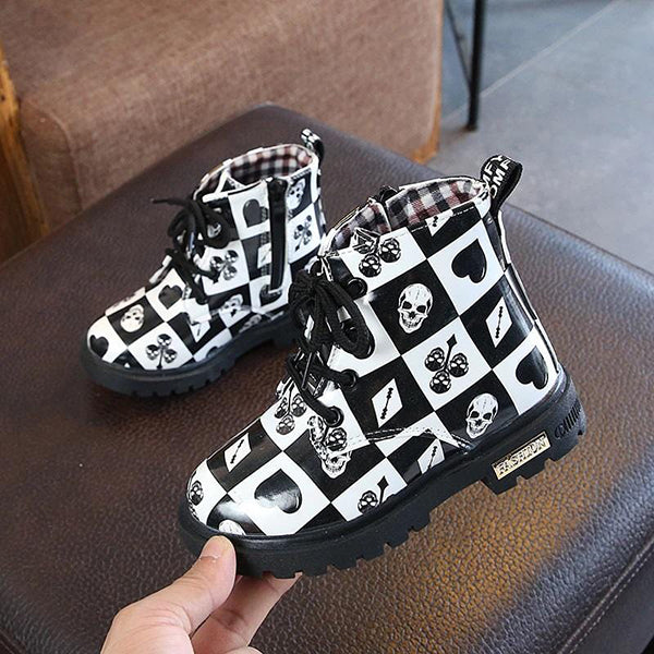 Little Soul Kids Leather Boots