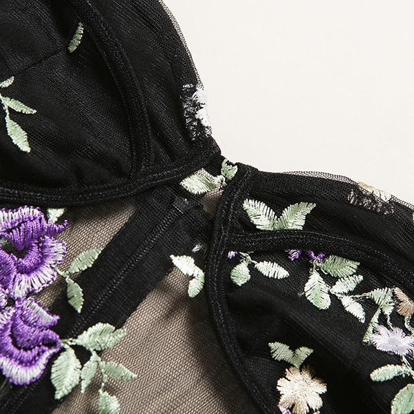 Love Attention Gothic Bodysuit