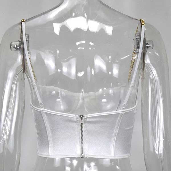 Modern Fantasy Goth Crop Top