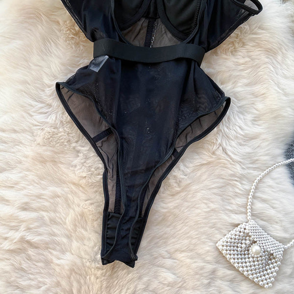 Chain To You Mesh Bodysuit