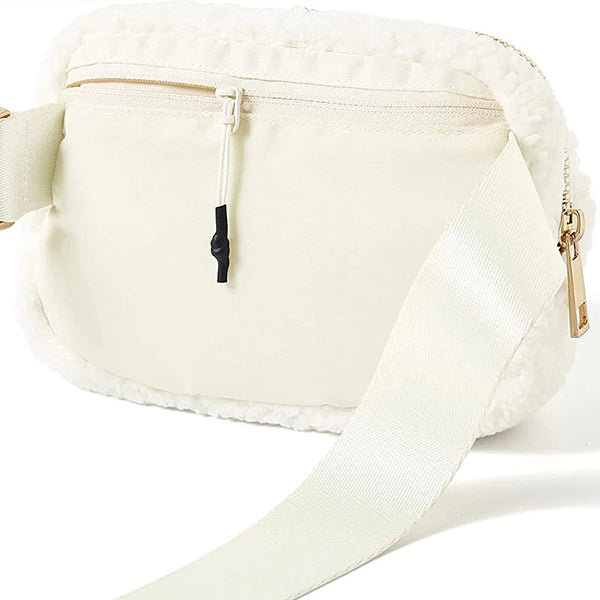 Posy Fleece Belt Bag