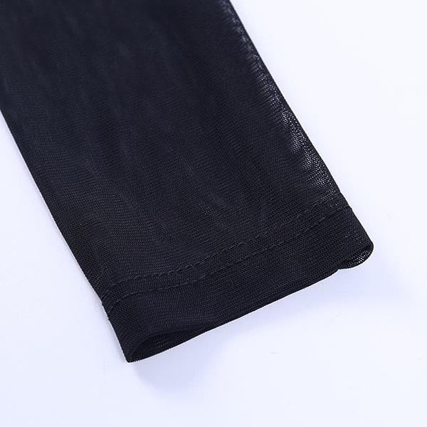 Mesh Gothic Punk Top