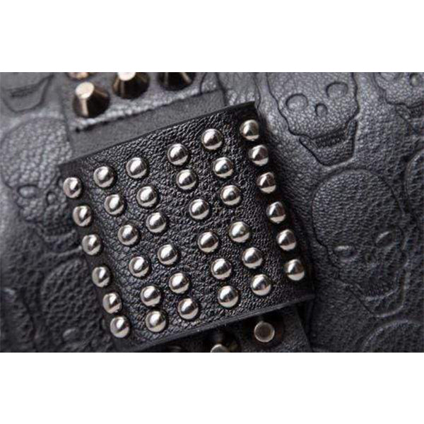 Punk Metal Skull Bag