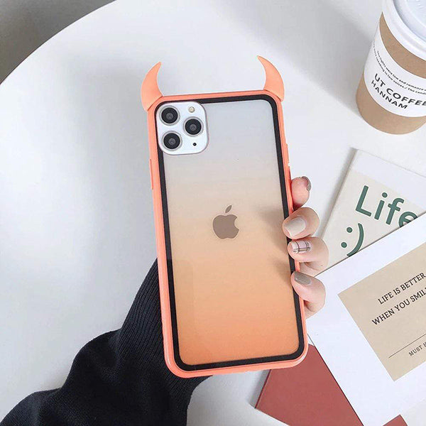 Cute Devil Horn Phone Case