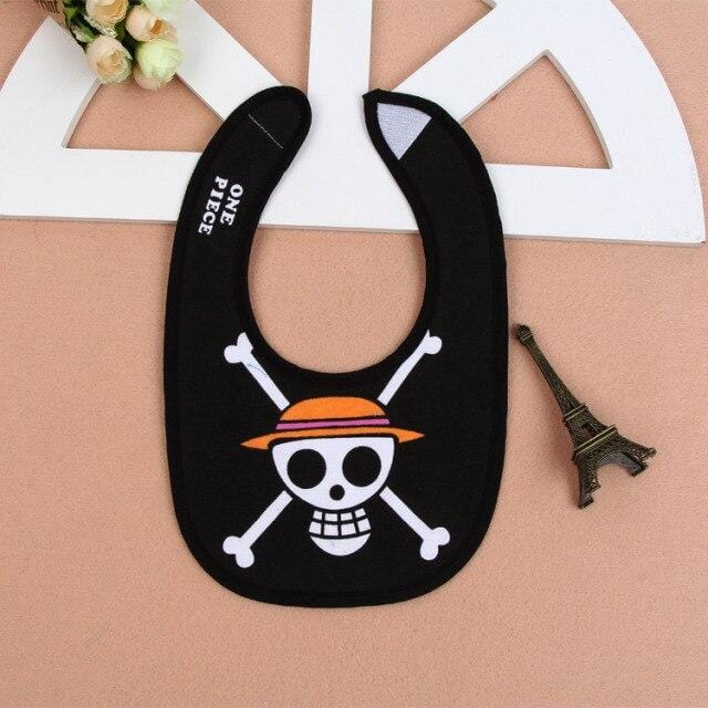 Skull Baby Goth Bibs