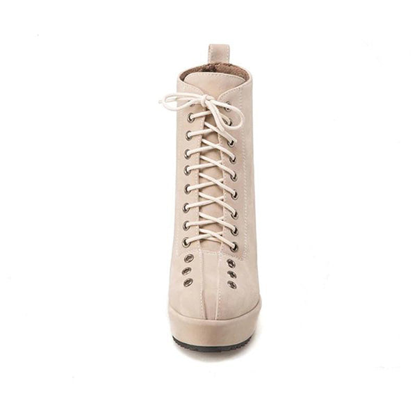 Winter Gothic Wedge Boots