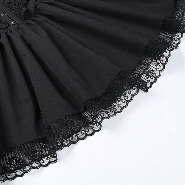 Morgana Gothic Lace Dress