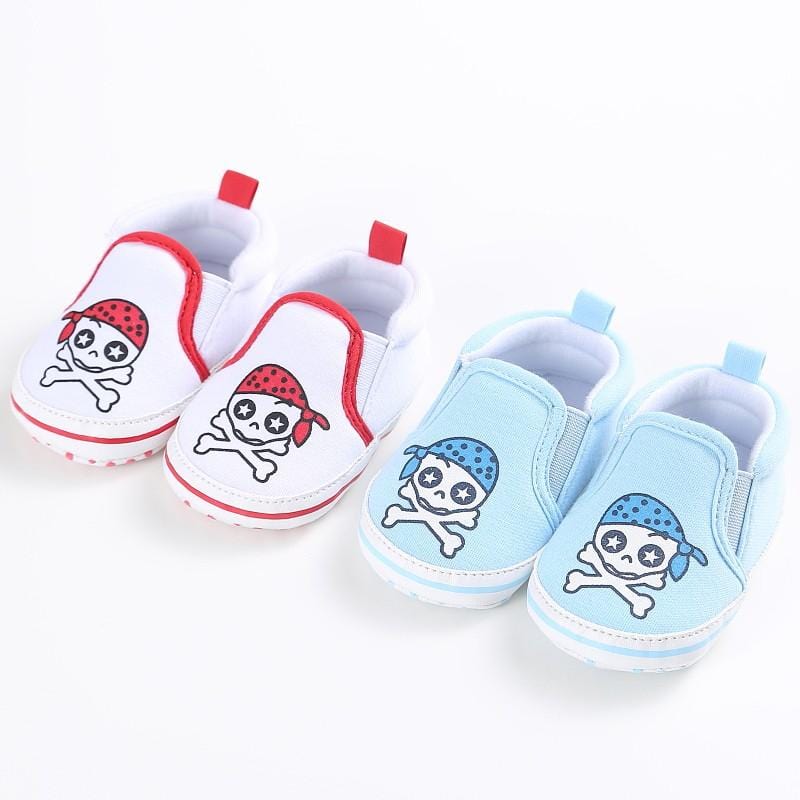 Pirate's Skull Baby Shoes