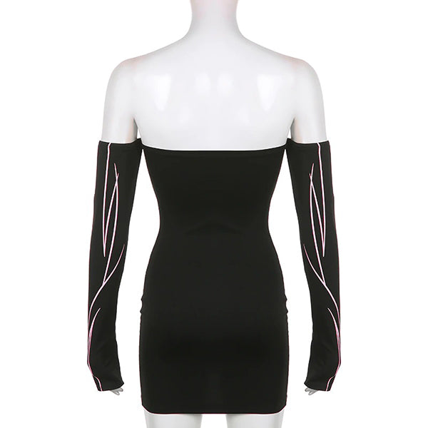 Ariana Off Shoulder Mini Dress