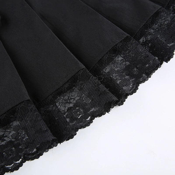 Sweet Gothic Academia Skirt