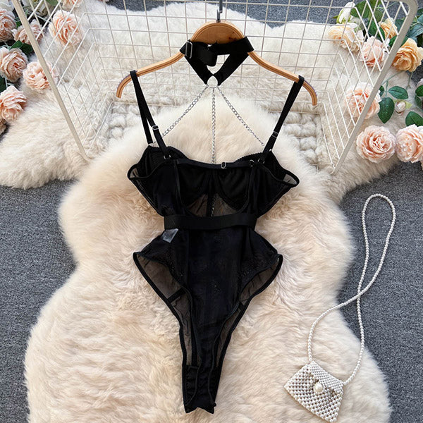 Chain To You Mesh Bodysuit