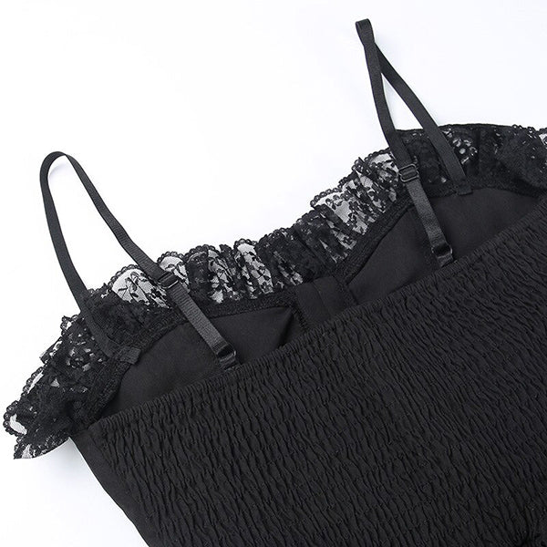 Morgana Gothic Lace Dress