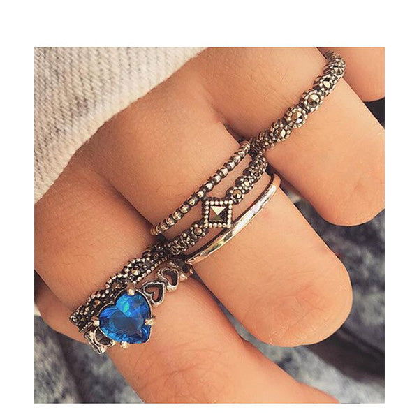 Bohemia Vintage Style Ring Sets