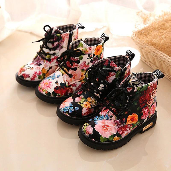 Little Soul Kids Leather Boots