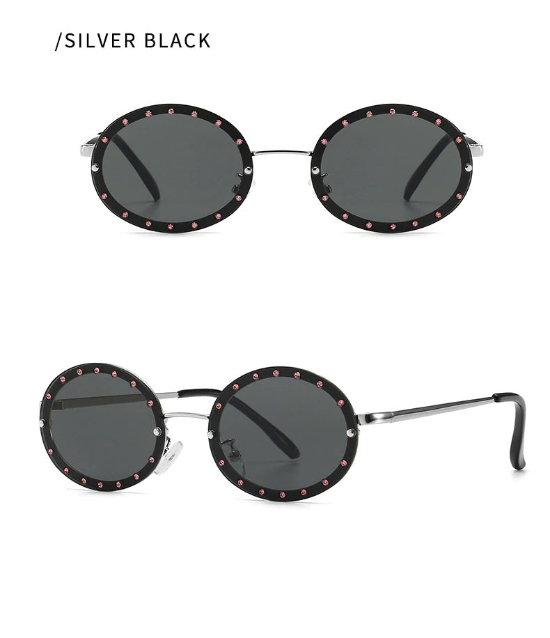 Valentina Studded Vintage Sunglasses