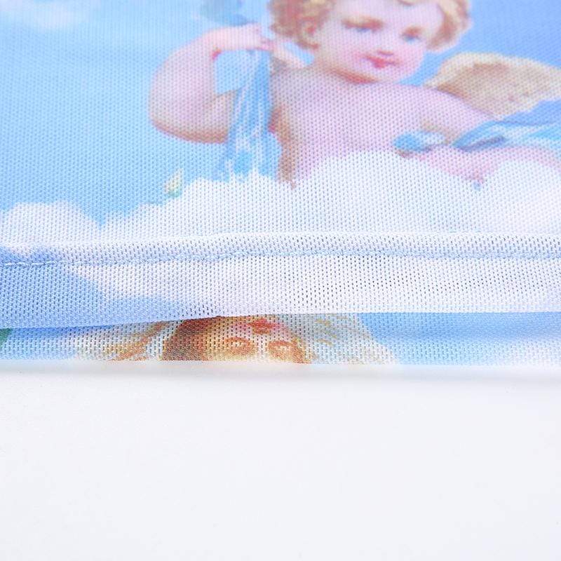All-seeing Angel Crop Top