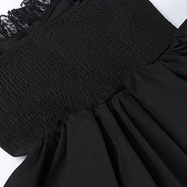 Morgana Gothic Lace Dress