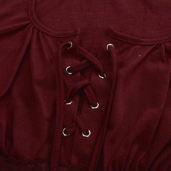 Wisteria Gothic Blouse