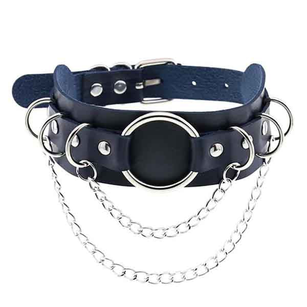 Lawbreaker Punk Leather Choker