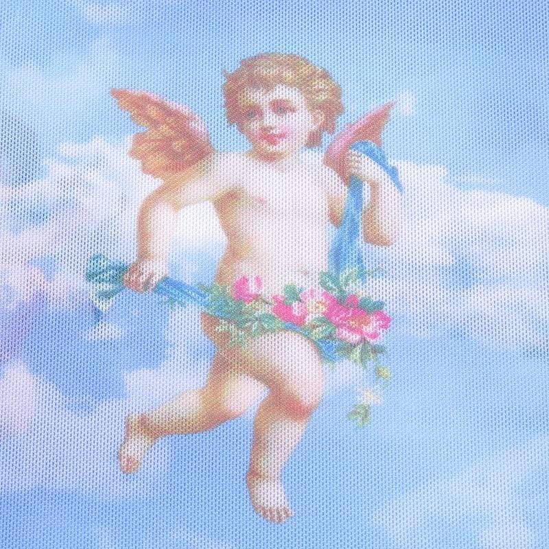 All-seeing Angel Crop Top